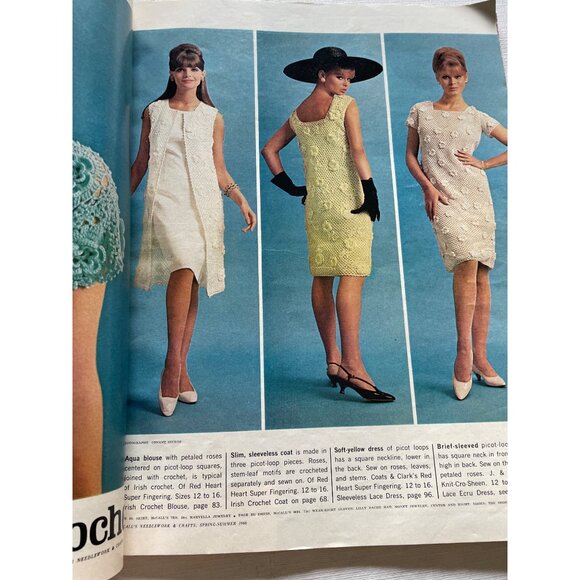 Vintage McCalls Spring-Summer 1966 Needlework & Crafts Magazine - Picture 8 of 13